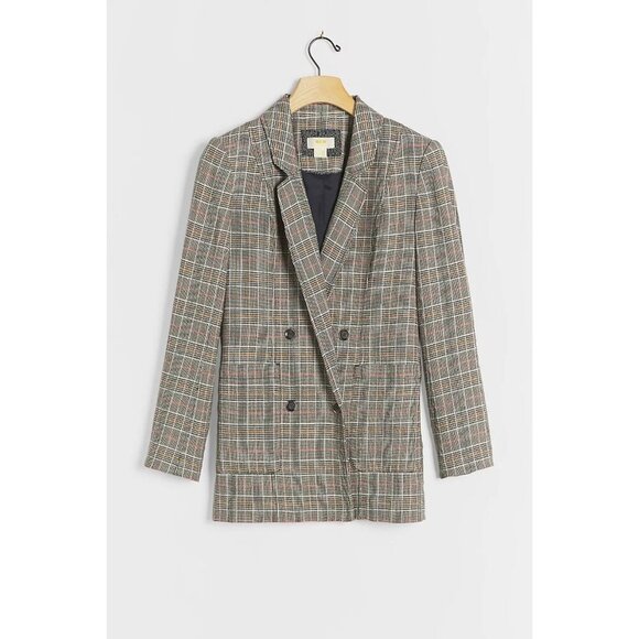 Maeve By Anthropologie Lilith Oversized Blazer Size 6 - Picture 3 of 8